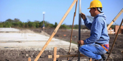 Obrero en la construcción