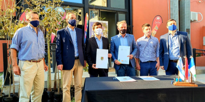 FIRMA DE CONVENIO CON LA CIUDAD DE CRESPO